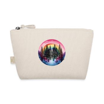 Rainbow Forest Nature Nature Lover Spruce Tree - Organic Pouch - nature - Front