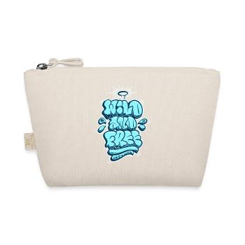 Wild and free Graffiti Lettering - Organic Pouch - nature - Front