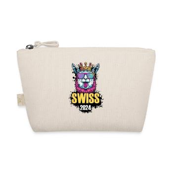 Switzerland 2024 Alpaca Party Holiday Swiss - Organic Pouch - nature - Front