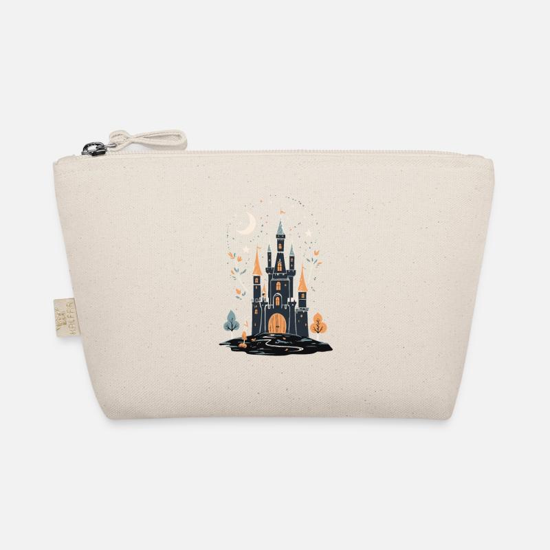 Spooky Haunted Castle Magical Haunted Castle Organic Pouch