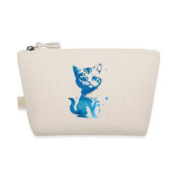 Chaton aux yeux étoilés - Trousse biologique - nature - Devant