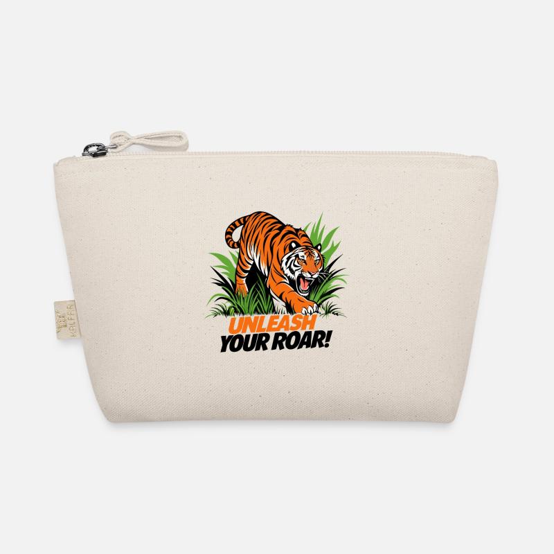 TIGER, ENTFESSLE DEIN BRÜLLEN Bio-Täschchen