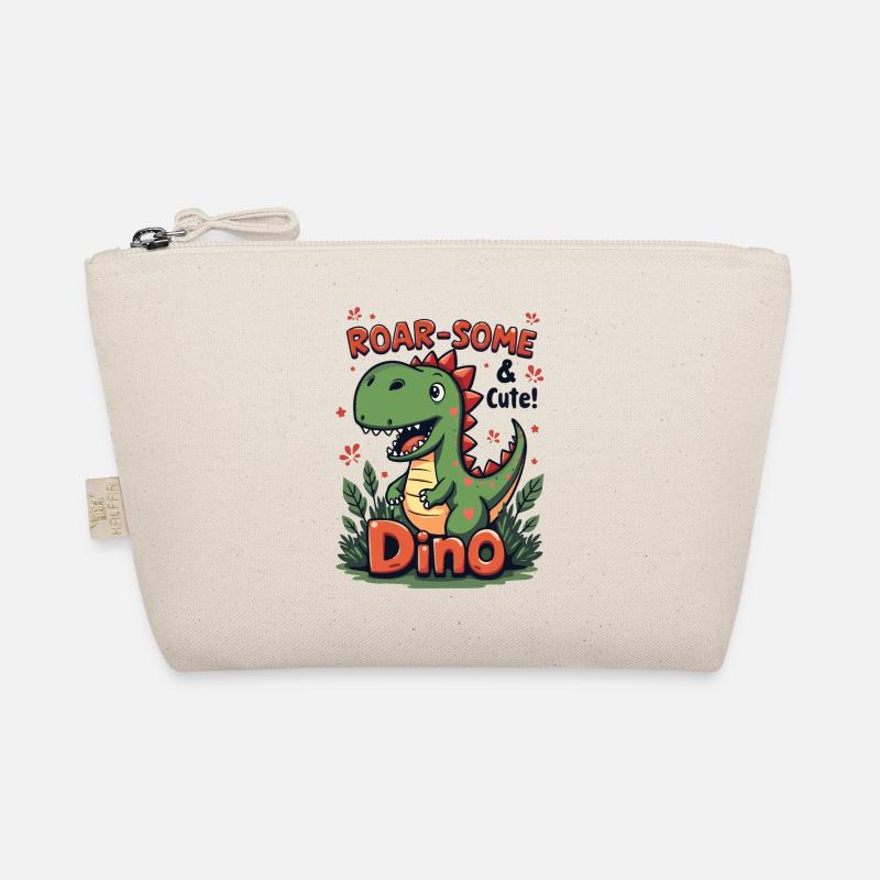 DINO . ROAR-SOME & CUTE ! Organic Pouch