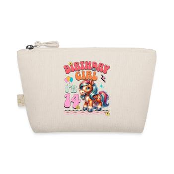 14e anniversaire fille équitation - Trousse biologique - nature - Devant