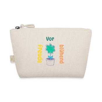 Spreading joy with every bouquet - Organic Pouch - nature - Front