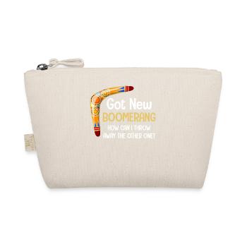 I have a new boomerang. How can I use the - Organic Pouch - nature - Front