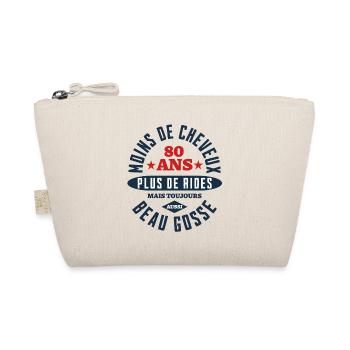 Beau Gosse à 80 Ans - Trousse biologique - nature - Devant