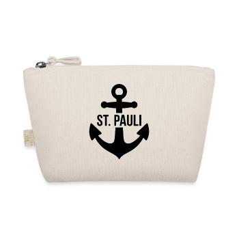 St. Pauli Anker Reeperbahn Kiez - Organic Pouch - nature - Front