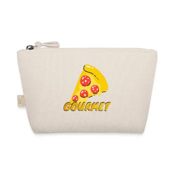Gourmet Pizza Slices Graphic Gourmet Pizza Slice - Organic Pouch - nature - Front