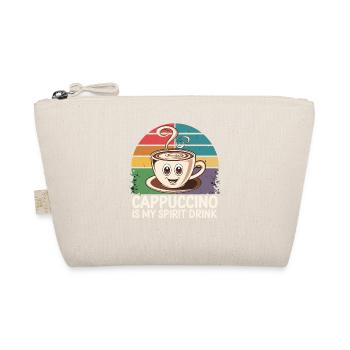 Cappuccino Is My Spirit Drink - Organic Pouch - nature - Front