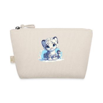 Snow Leopard Schneeleoparde Schneeleopard - Organic Pouch - nature - Front