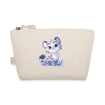 Snow Leopard Schneeleoparden Schneeleopard - Organic Pouch - nature - Front