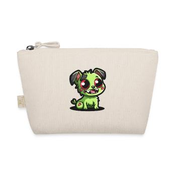 Dog Zombie Halloween Funny - Organic Pouch - nature - Front