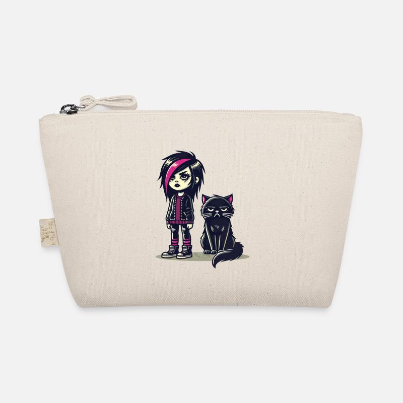 Pastel Goth Style Lover Organic Pouch
