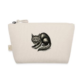 Magical Witch Cat Horrific Horror Cat - Organic Pouch - nature - Front