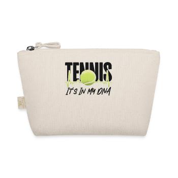 Funny Tennis Player Racket Tennis - Organic Pouch - nature - Front