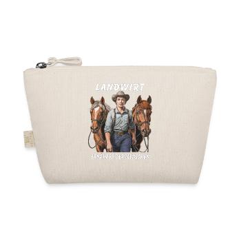 FARMER, BREADWINNER OF THE PEOPLE - Organic Pouch - nature - Front