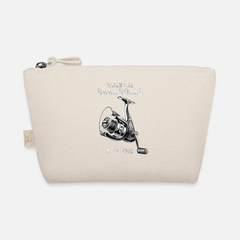 WHEN THE REEL ROLLS IT’S ON Bio-Täschchen