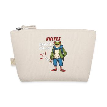 LES COUTEAUX NE SONT PAS MA COUPE - Trousse biologique - nature - Devant