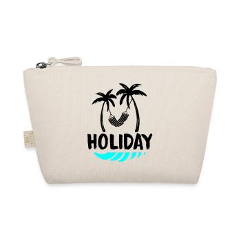 palms relax holiday - Bio-Täschchen - Natur - Vorne