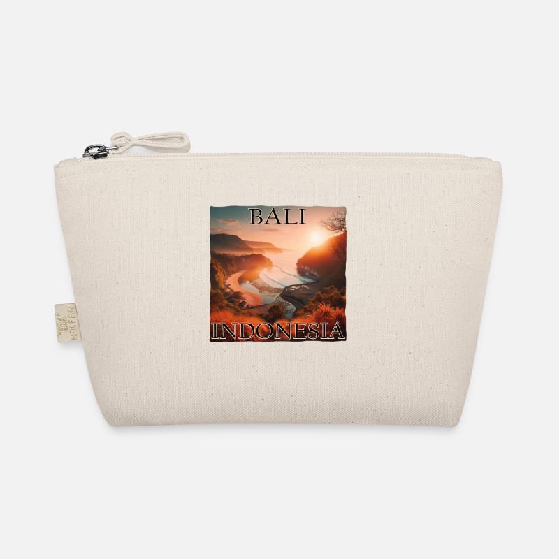 Bali Plage Indonésie Lever de soleil Tropical Trousse biologique
