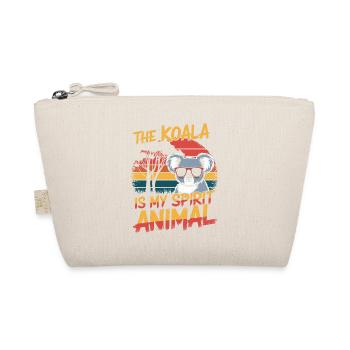 Der Koala Ist Mein Spirit Animal - Bio-Täschchen - Natur - Vorne