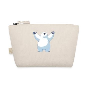 Polar Bear Eisbären Eisbär - Bio-Täschchen - Natur - Vorne