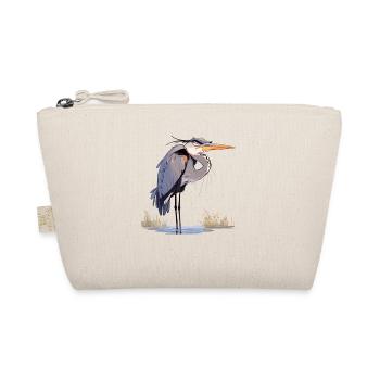 Heron Reiher - Bio-Täschchen - Natur - Vorne
