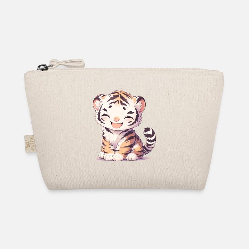 Tiger Großkatze Bio-Täschchen