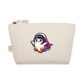 Goth Fille Fantôme Mignon Halloween Fantôme - Trousse biologique - nature - Devant