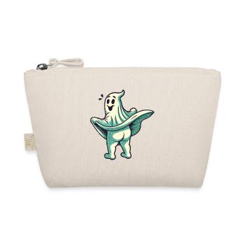 Drôle Halloween fantôme monstre sous drap - Trousse biologique - nature - Devant