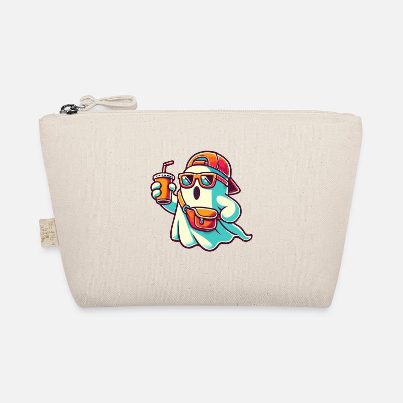 Boo-Jee Ghost Funny Fashionable Ghost Organic Pouch