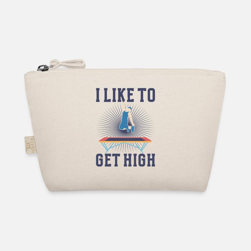 Funny Trampoline for Men Trampolinist Organic Pouch