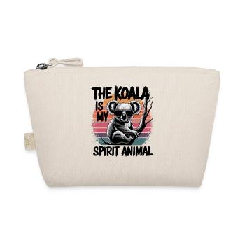 The koala is my spirit animal - Organic Pouch - nature - Front