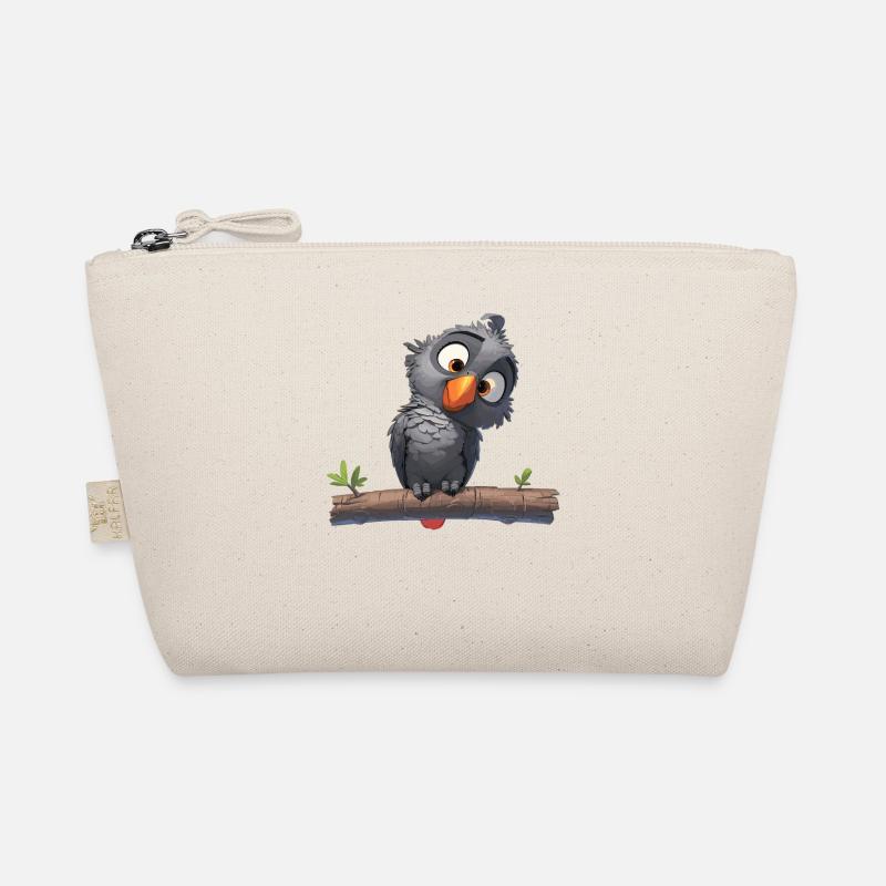 Gray Parrot Graupapageis Graupapagei Bio-Täschchen