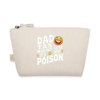 Dad Tax Poison Joke - Bio-Täschchen - Natur - Vorne