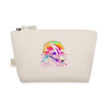 Surfeur Vaporwave - Trousse biologique - nature - Devant