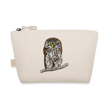 Pygmy owl - Organic Pouch - nature - Front