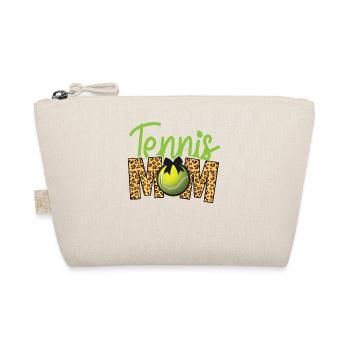 Drôle de joueur de tennis raquette maman - Trousse biologique - nature - Devant