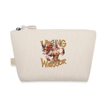 Warrior Spirit and Viking Pride für Wikinger - Bio-Täschchen - Natur - Vorne