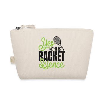 Funny Tennis Player Racket You - Bio-Täschchen - Natur - Vorne