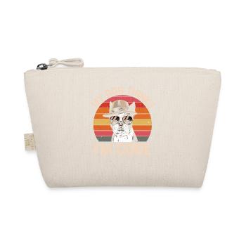 Boston Terrier My Dog Thinks I'm Cool - Organic Pouch - nature - Front