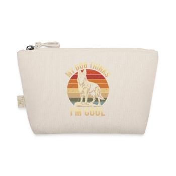 German Shepherd My Dog Thinks I'm Cool - Organic Pouch - nature - Front