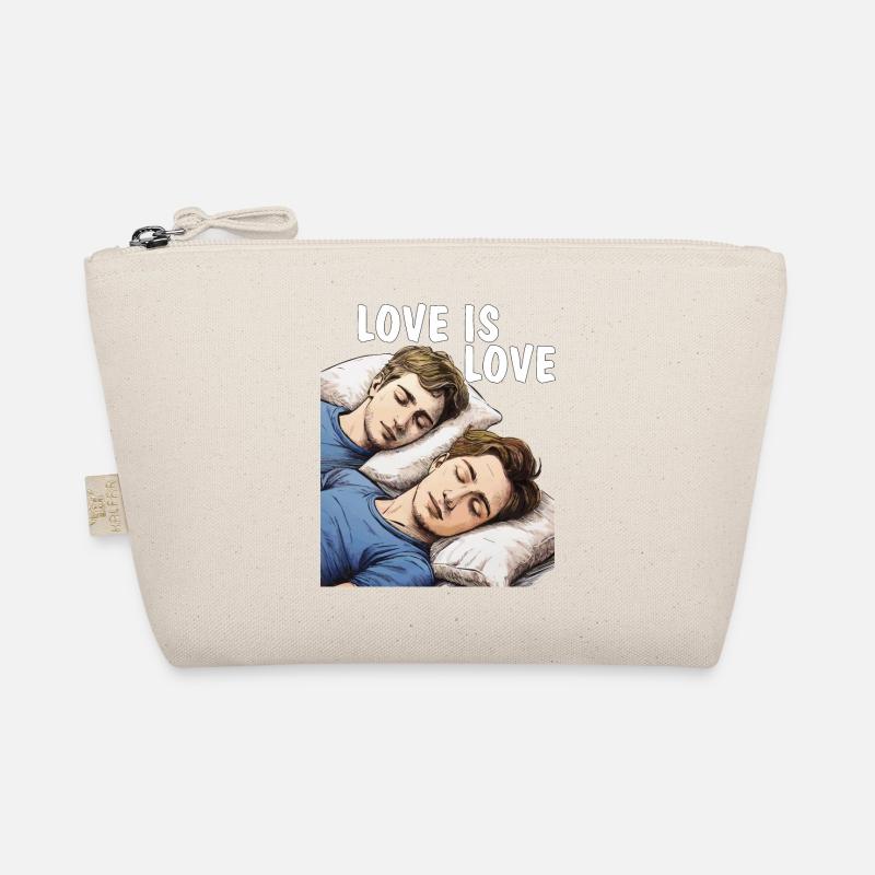 MEN SLEEPING LOVE IS LOVE Organic Pouch