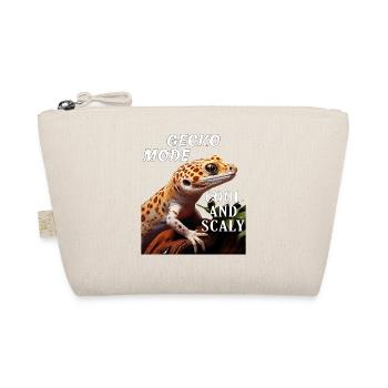 GECKO MODE COOL AND SCALY - Organic Pouch - nature - Front