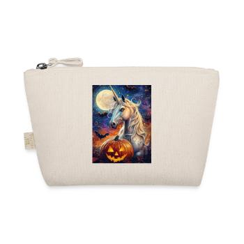Cadeau d’Halloween Femmes Licorne Hommes Enfants - Trousse biologique - nature - Devant