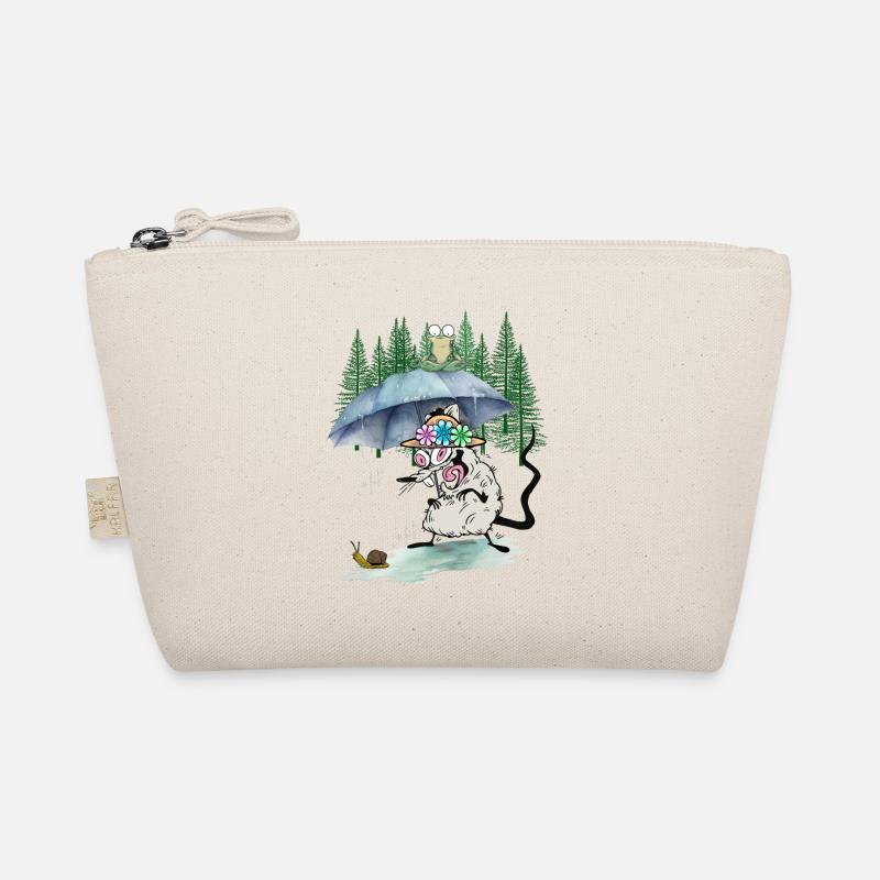 Funny Rat Forest Rainy Weather Umbrella Hiking Organic Pouch