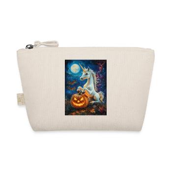 Cadeau d’Halloween Femmes Licorne Hommes Enfants - Trousse biologique - nature - Devant