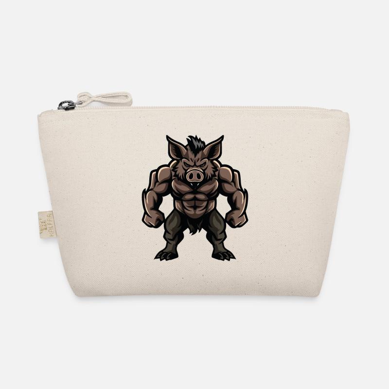 Wild Boar Comic Organic Pouch