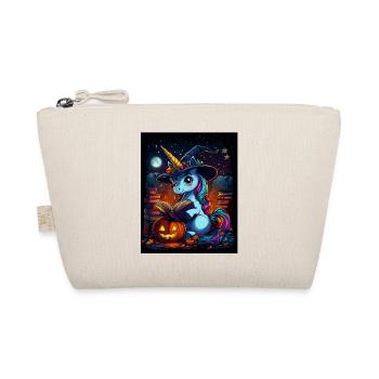 Cadeau d’Halloween Femmes Licorne Hommes Enfants - Trousse biologique - nature - Devant